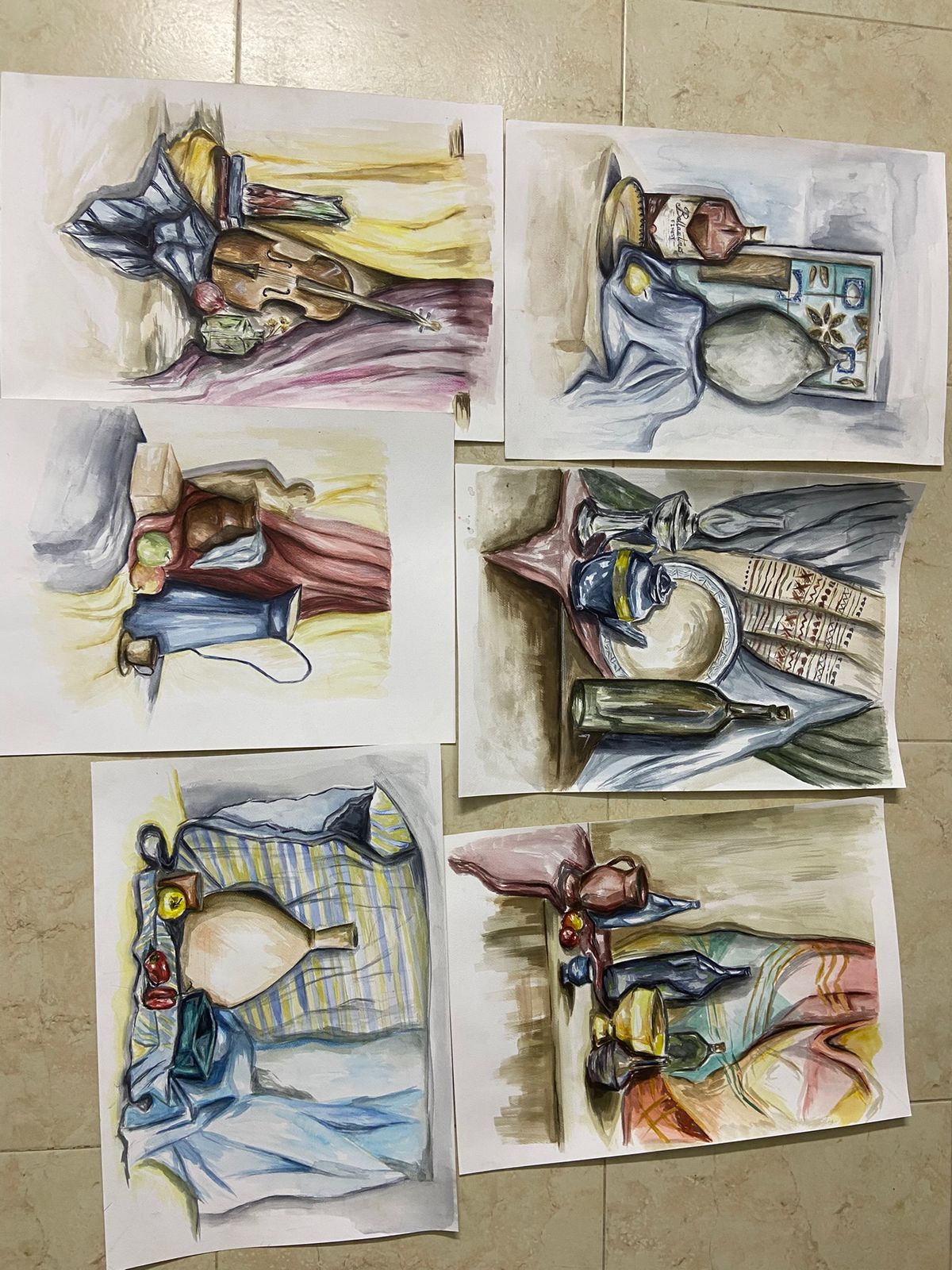 A still life drawings